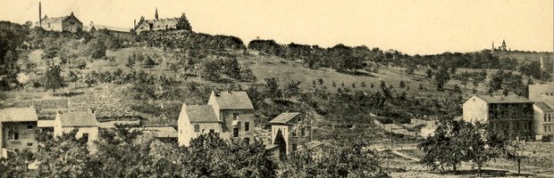 Blick auf Marienhospital und Kreuzberg